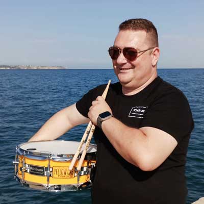 Kostas Triftanidis drummer